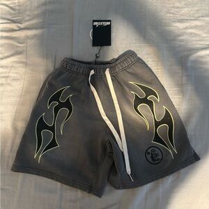Gray Hell Star shorts